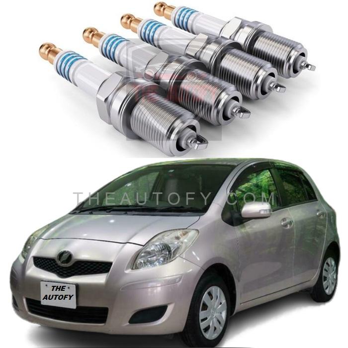 Toyota Vitz Spark Plugs Set - Model 2005-2010