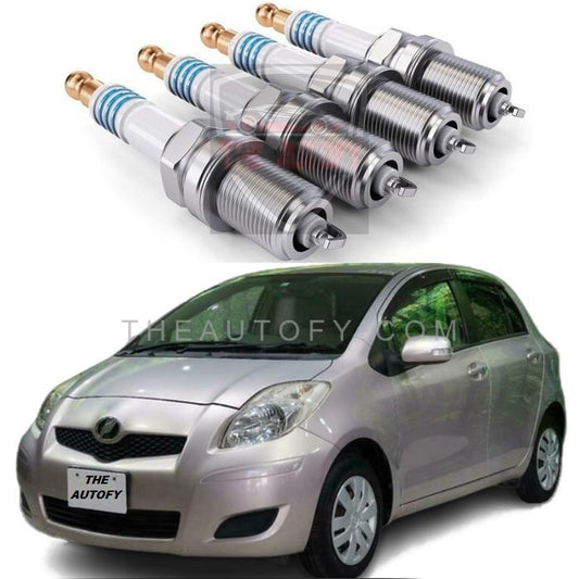 Toyota Vitz Spark Plugs Set - Model 2005-2010 - THEAUTOFY.COM