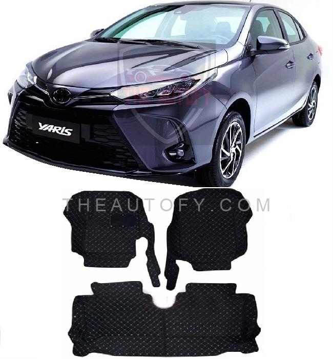 Toyota Yaris Floor Mats - Model 2020-2025