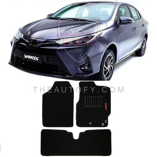 Toyota Yaris Floor Mats - Model 2020-2025 - THEAUTOFY.COM