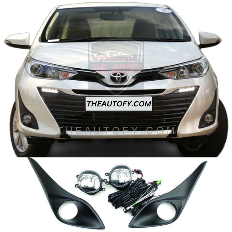Toyota Yaris Fog Lamps Bumper Light - Model 2020-2025