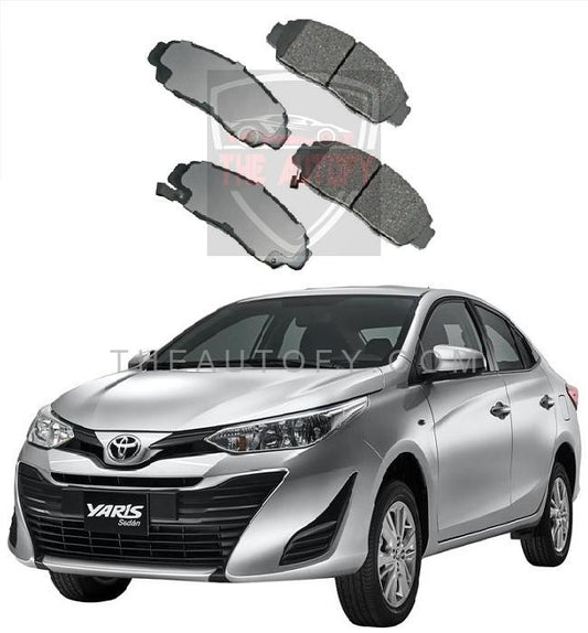 Toyota Yaris Front Brake Pads - Model 2020-2025 - THEAUTOFY.COM