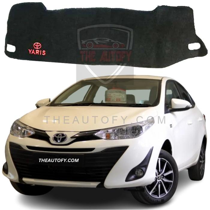 Toyota Yaris Dashboard Carpet Mat - Model 2020-2025 - THEAUTOFY.COM