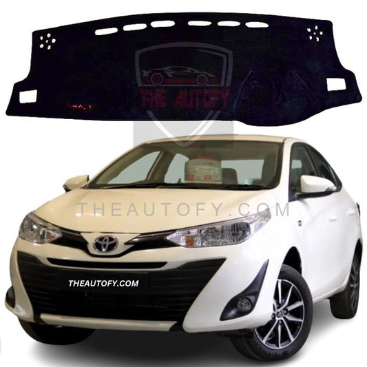 Toyota Yaris Dashboard Carpet Mat - Model 2020-2025 - THEAUTOFY.COM