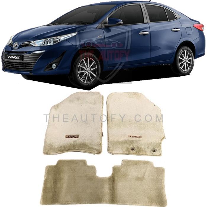 Toyota Yaris Floor Mats - Model 2020-2025