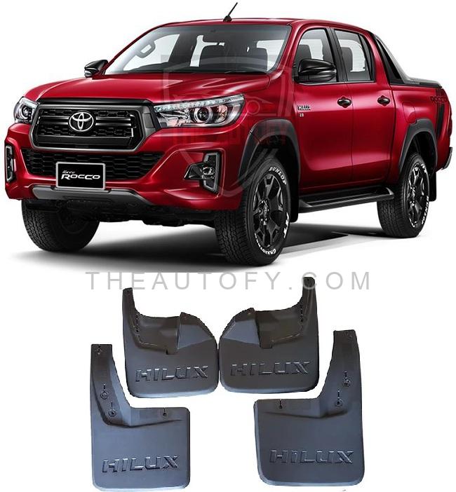 Toyota Hilux Revo Mud Flaps 4pcs - Model 2015-2025