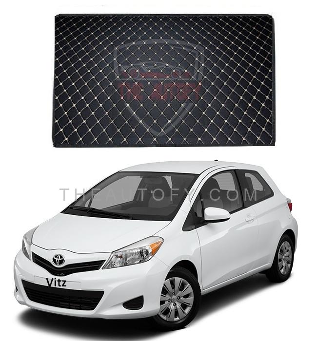 Toyota Vitz Trunk Mat - Model 2010-2014 - THEAUTOFY.COM