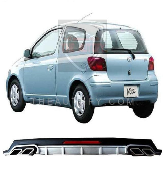 Toyota Vitz Rear Bumper Diffuser - Model 1988-2005 - THEAUTOFY.COM