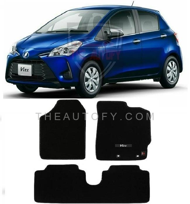 Toyota Vitz Floor Mats - Model 2017-2019 - THEAUTOFY.COM