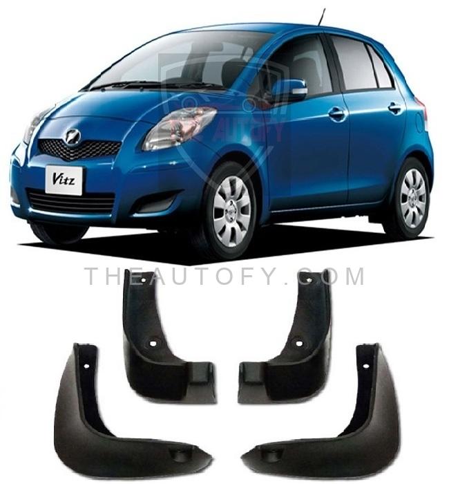 Toyota Vitz Mud Flaps 4pcs - Model 2005-2010