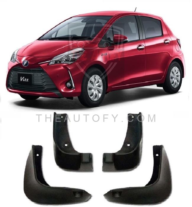 Toyota Vitz Mud Flaps 4pcs - Model 2017-2019