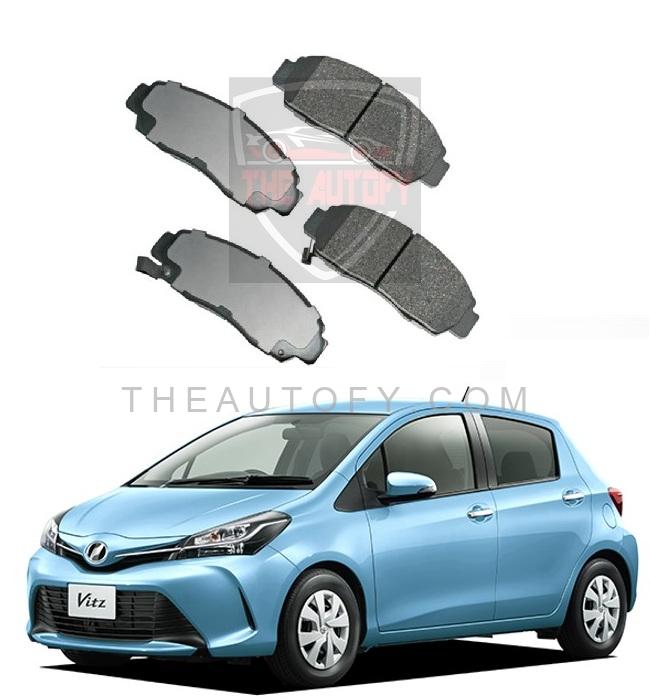 Toyota Vitz Front Brake Pads - Model 2014-2017