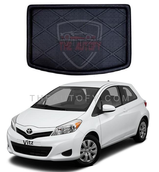 Toyota Vitz Trunk Mat - Model 2010-2014 - THEAUTOFY.COM