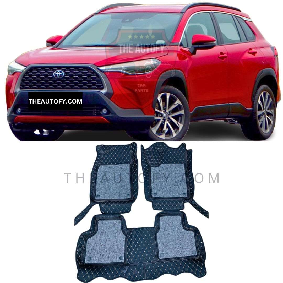 Toyota Corolla Cross Floor Mats – Model 2021-2025 - THEAUTOFY.COM