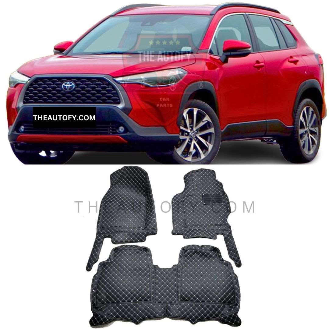 Toyota Corolla Cross Floor Mats – Model 2021-2025 - THEAUTOFY.COM