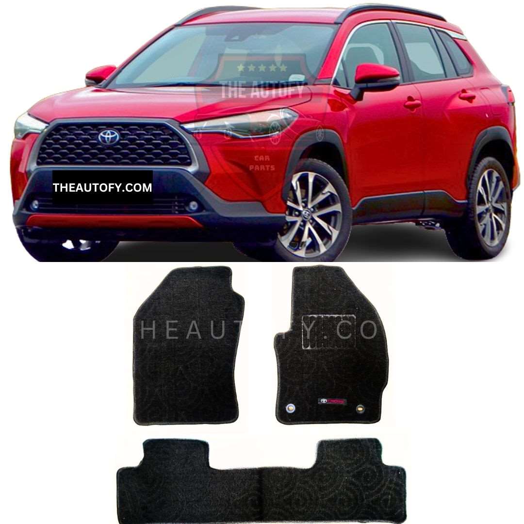 Toyota Corolla Cross Floor Mats – Model 2021-2025 - THEAUTOFY.COM