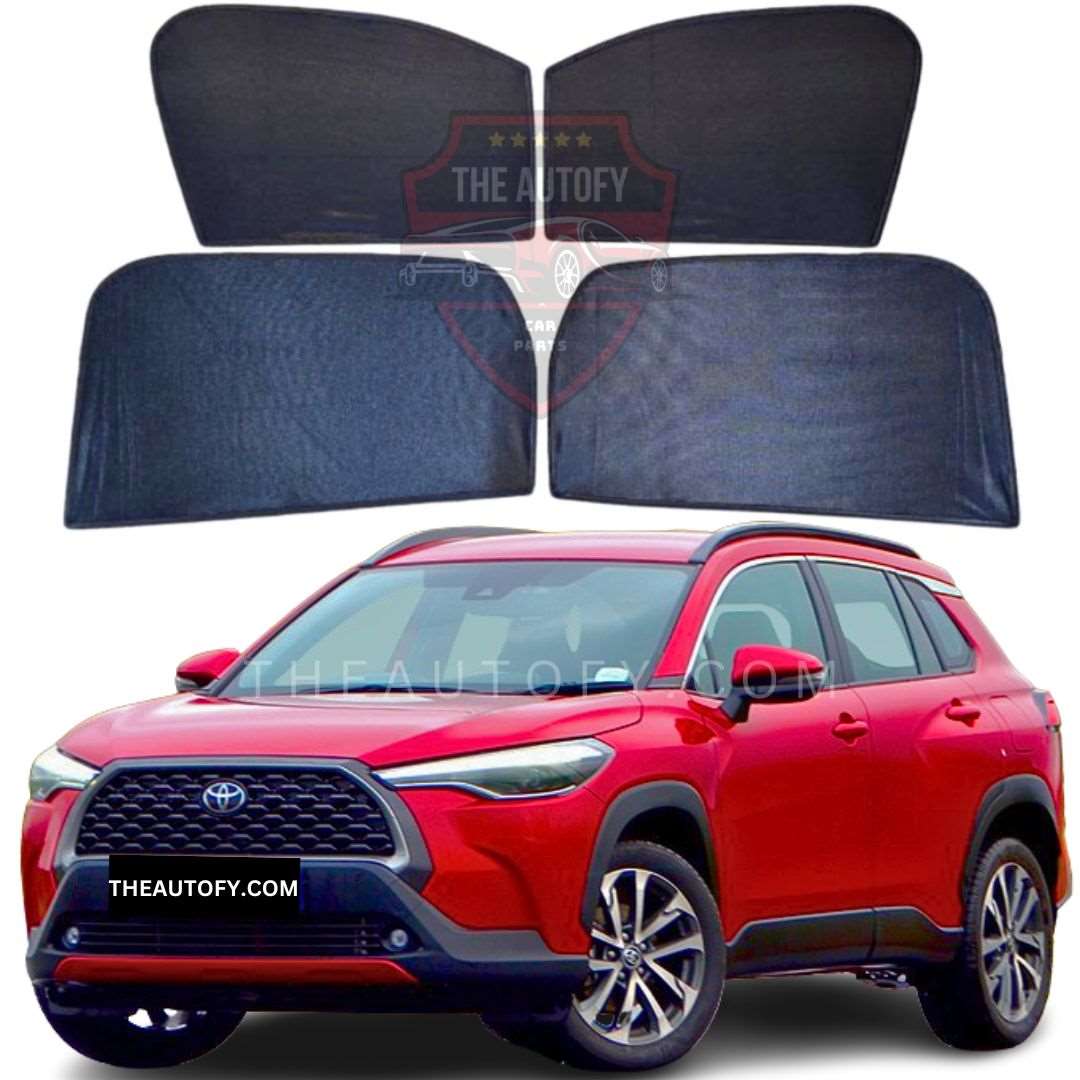 Toyota Corolla Cross Side Sunshades - Model 2021-2025 - THEAUTOFY.COM