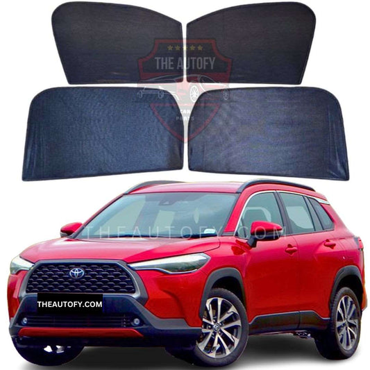 Toyota Corolla Cross Side Sunshades - Model 2021-2025 - THEAUTOFY.COM