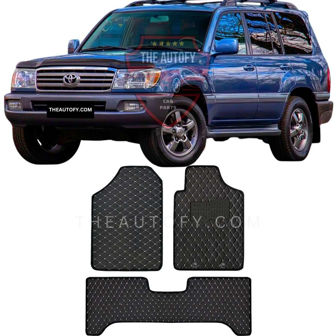 Toyota Land Cruiser FJ100 Floor Mats - Model 1998-2007 - THEAUTOFY.COM