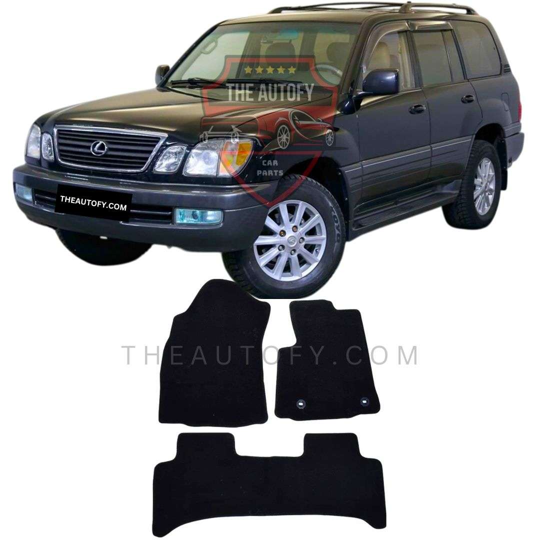 Toyota Land Cruiser FJ100 Floor Mats - Model 1998-2007 - THEAUTOFY.COM