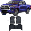 Toyota_Hilux_Revo_Rocco_GR_TPR_Waterproof_Floor_Mats_Black
