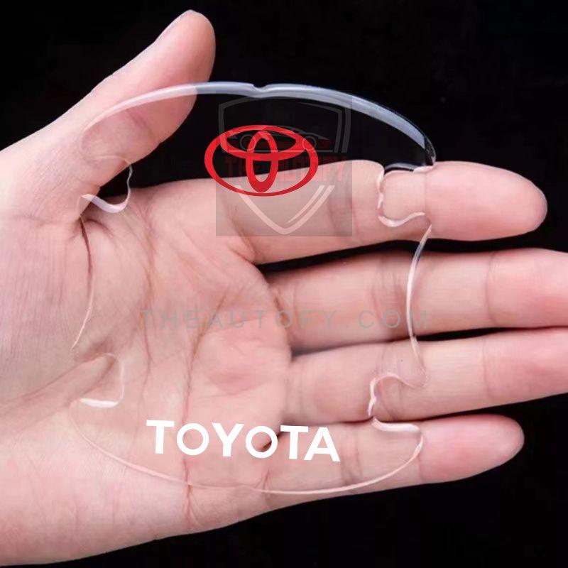 Transparent Car Door Handle Bowl Tummy Protector - THEAUTOFY.COM