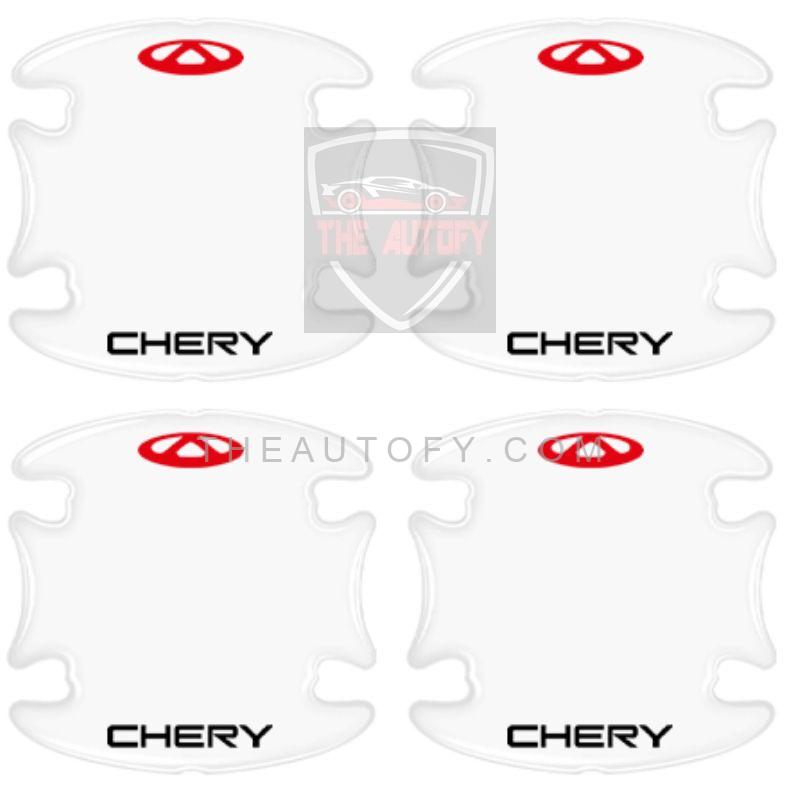 Transparent Car Door Handle Bowl Tummy Protector - THEAUTOFY.COM