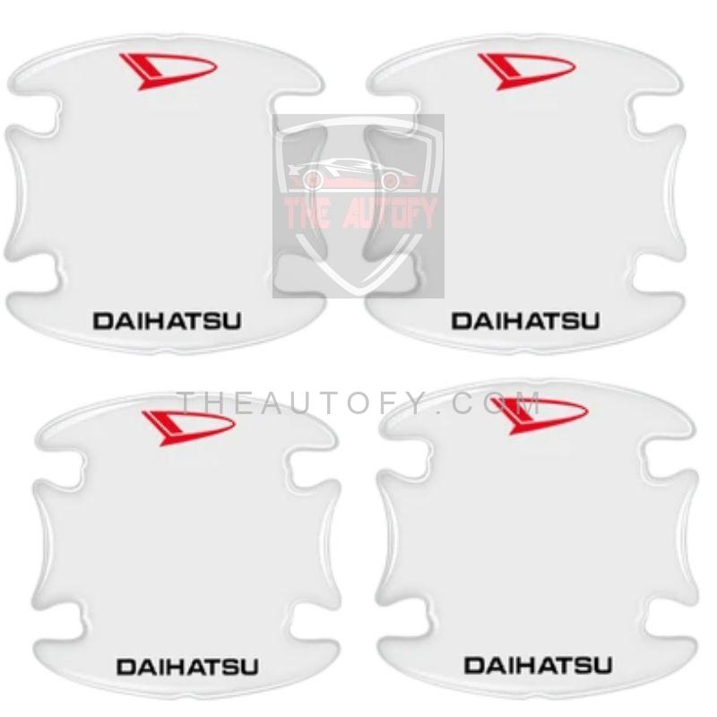 Transparent Car Door Handle Bowl Tummy Protector - THEAUTOFY.COM