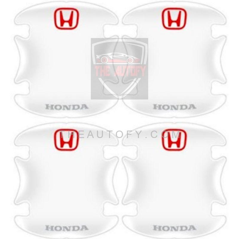 Transparent Car Door Handle Bowl Tummy Protector - THEAUTOFY.COM