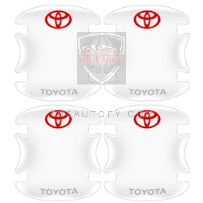 Transparent Car Door Handle Bowl Tummy Protector - THEAUTOFY.COM