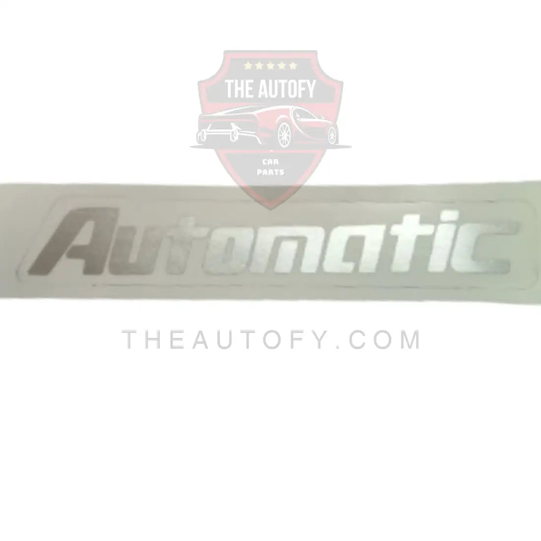 Automatic Logo Sticker - THEAUTOFY.COM