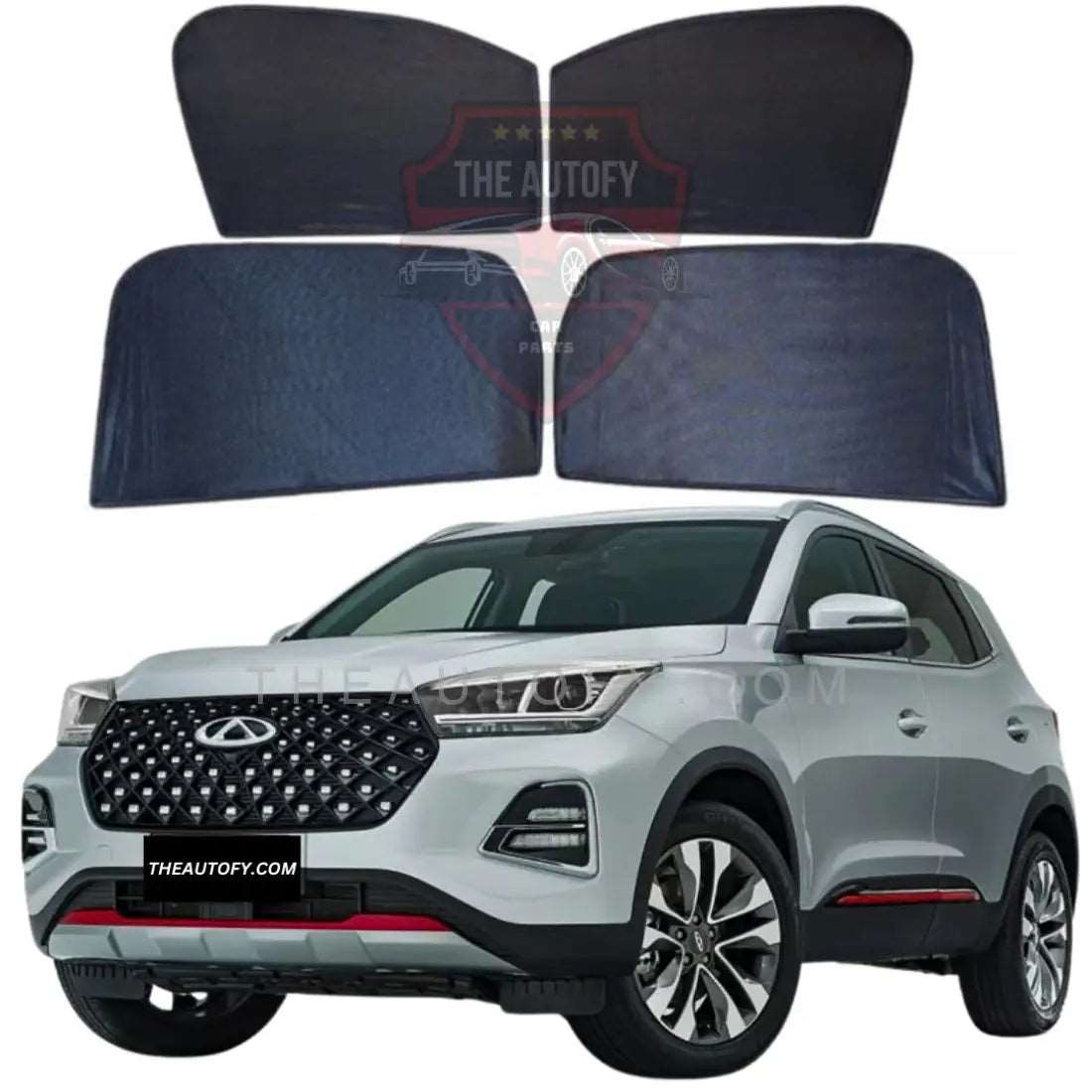 Chery Tiggo 4 Pro Sun Shades 4pcs – Model 2022-2025 - THEAUTOFY.COM