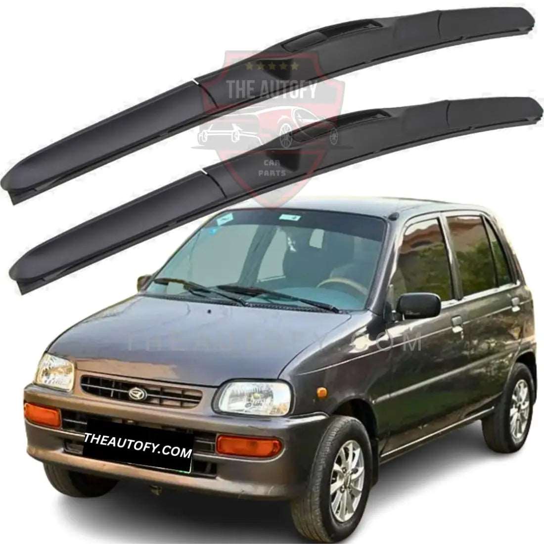 Daihatsu Cuore Windshield Wiper Blades 2pcs - Model 2000-2012 - THEAUTOFY.COM