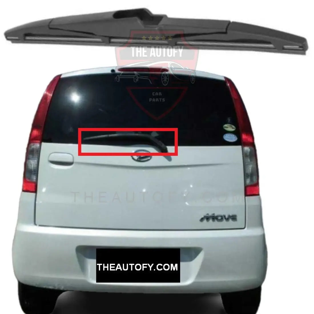Daihatsu Move Rear Wiper Blade Model 2006-2010 - THEAUTOFY.COM