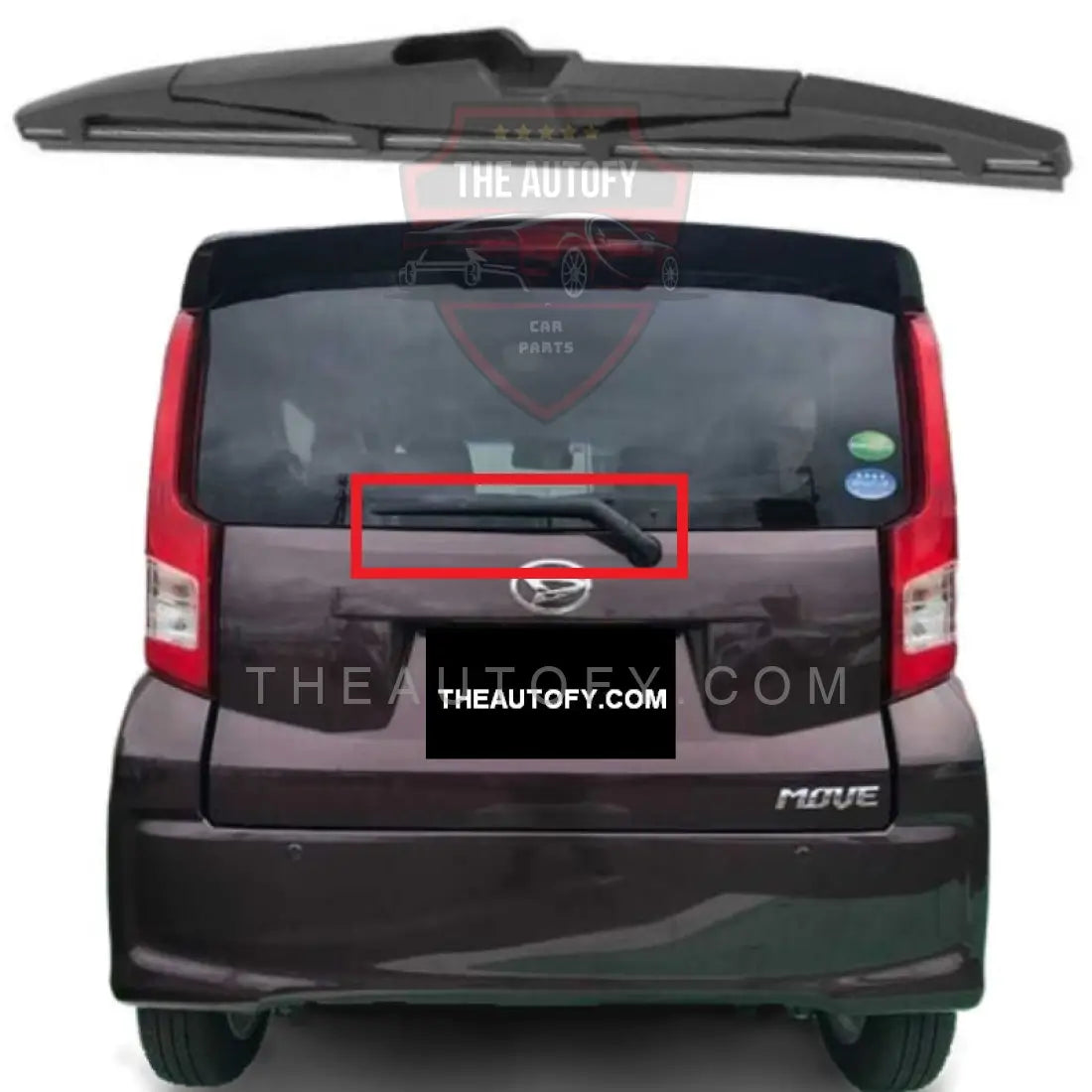 Daihatsu Move Rear Wiper Blade Model 2014-2023 - THEAUTOFY.COM