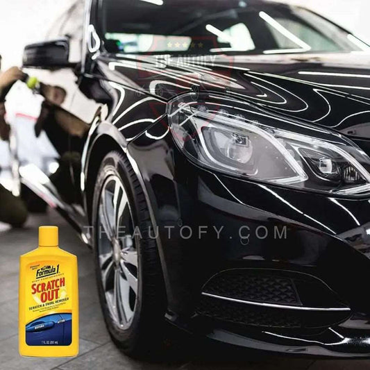Formula 1 Scratch Out Liquid | Scratch Remover - 207 ML - THEAUTOFY.COM