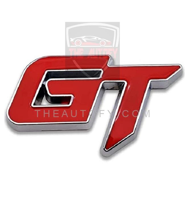 Red GT Logo Monogram | Emblem | Decal - THEAUTOFY.COM