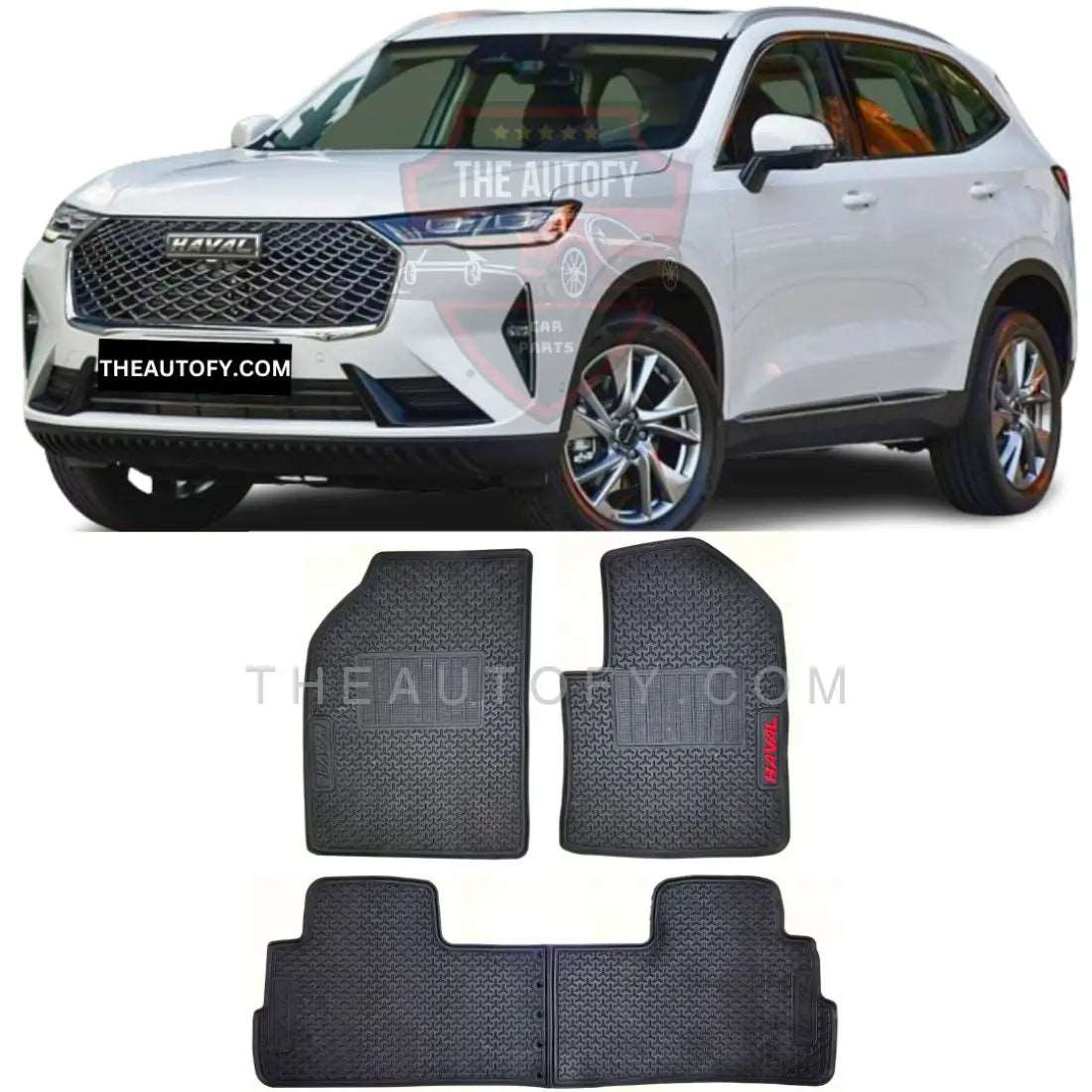 Haval H6 Floor Mats – Model 2021-2025 - THEAUTOFY.COM