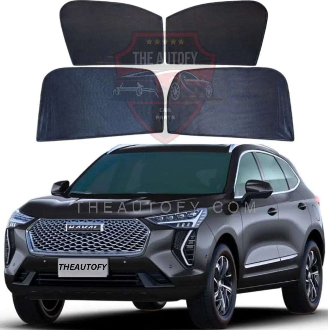 Haval Jolion Side Shades 4pcs – Model 2021-2025 - THEAUTOFY.COM