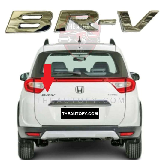 Honda BRV Chrome Logo Monogram - Model 2017-2025 - THEAUTOFY.COM