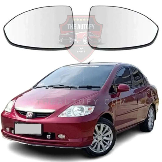 Honda City Side Mirror Glass Model 2003-2006 - THEAUTOFY.COM