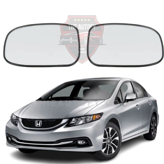 Honda Civic Rebirth Side Mirror Plate Model 2012-2016 - THEAUTOFY.COM