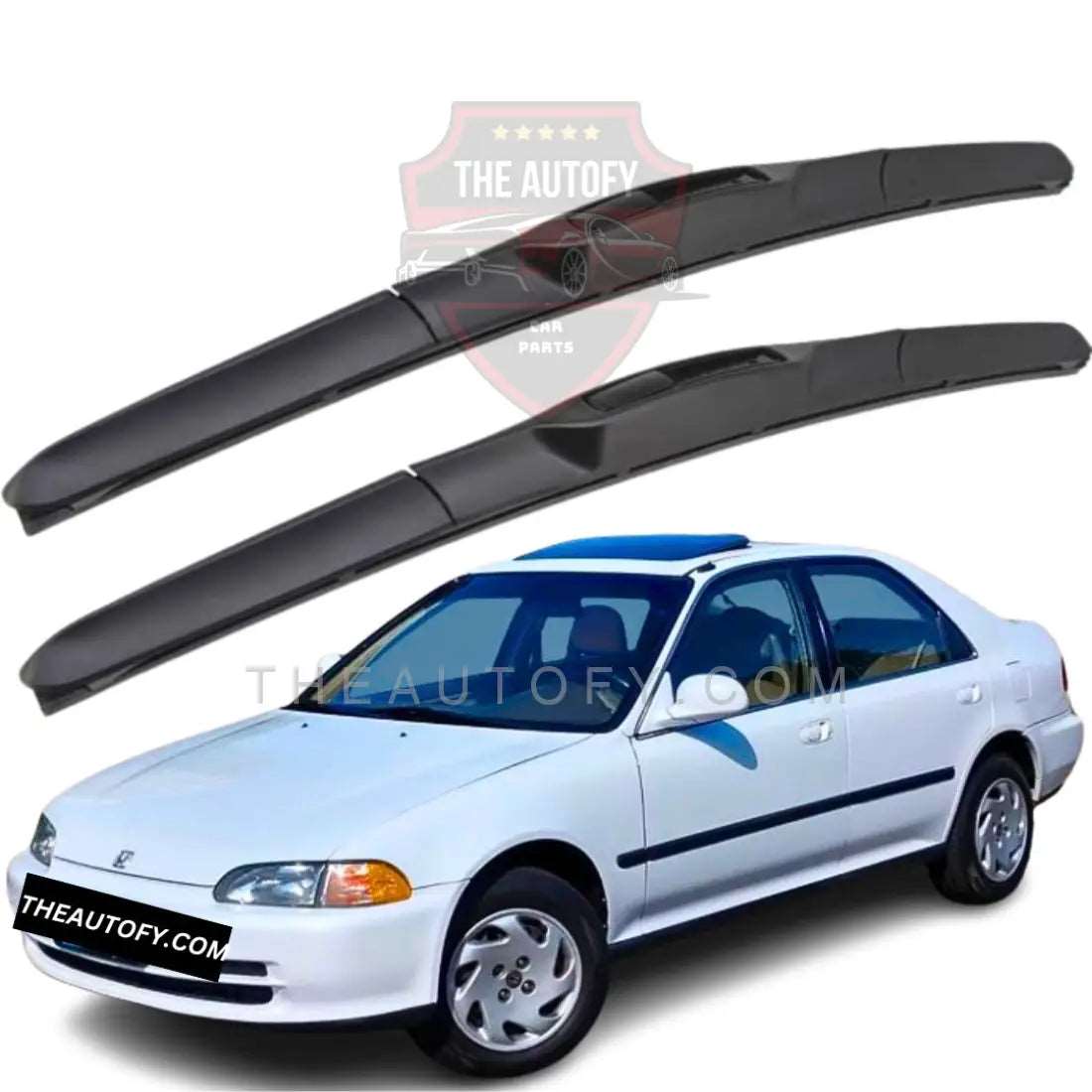 Honda Civic Wiper Blades 2pcs – Model 1992-1996 - THEAUTOFY.COM