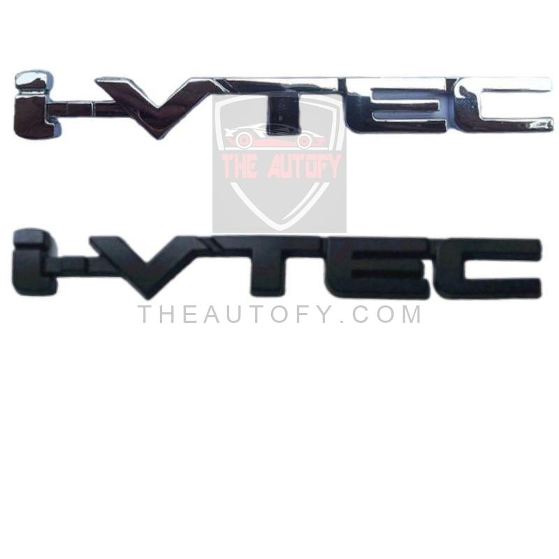 Honda I-VTEC Chrome Logo | Monogram - THEAUTOFY.COM