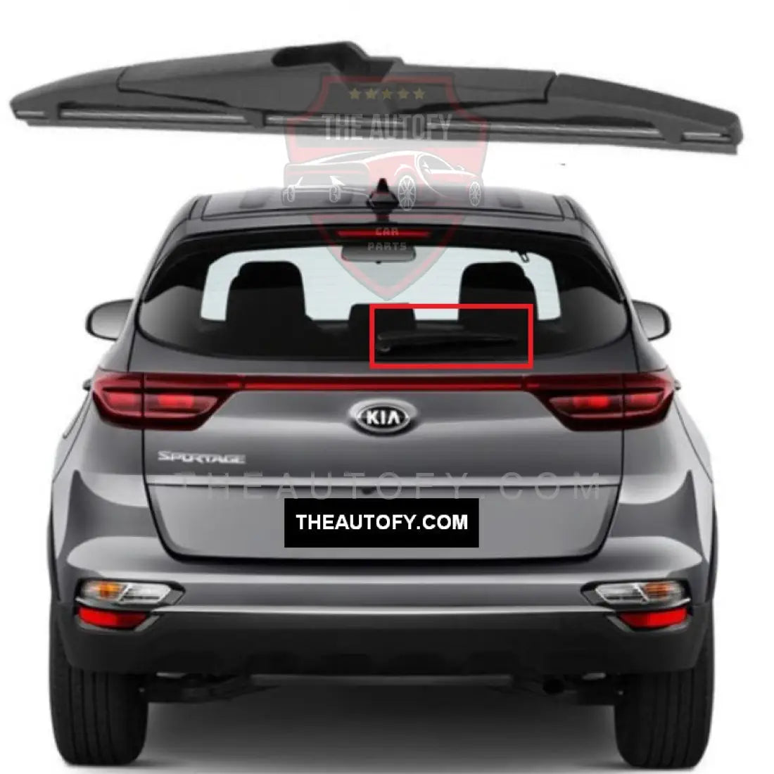 Kia Sportage Rear Wiper Blade - Model 2019-2025 - THEAUTOFY.COM