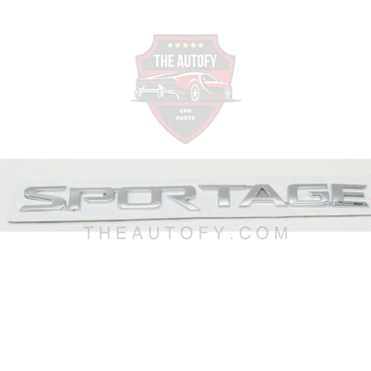 Kia Sportage Trunk Logo - Model 2019-2025 - THEAUTOFY.COM
