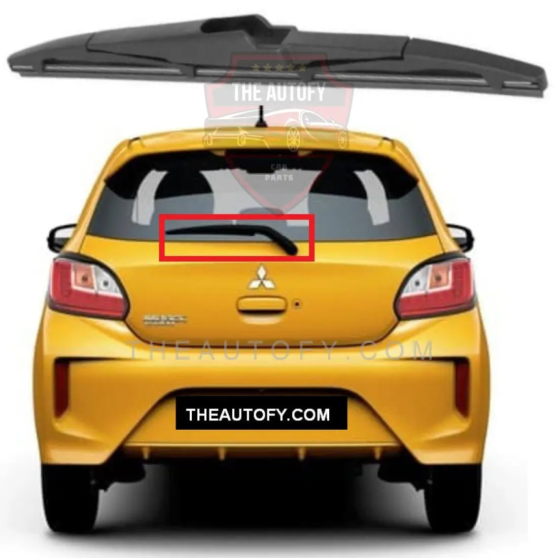 Mitsubishi Mirage Rear Wiper Blade Model 2012-2025 - THEAUTOFY.COM