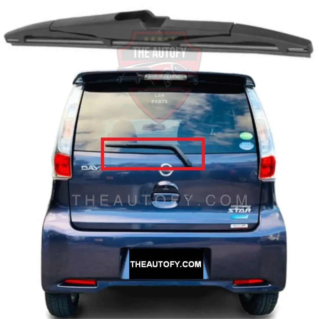 Nissan Dayz Rear Wiper Blade Model 2013-2019 - THEAUTOFY.COM