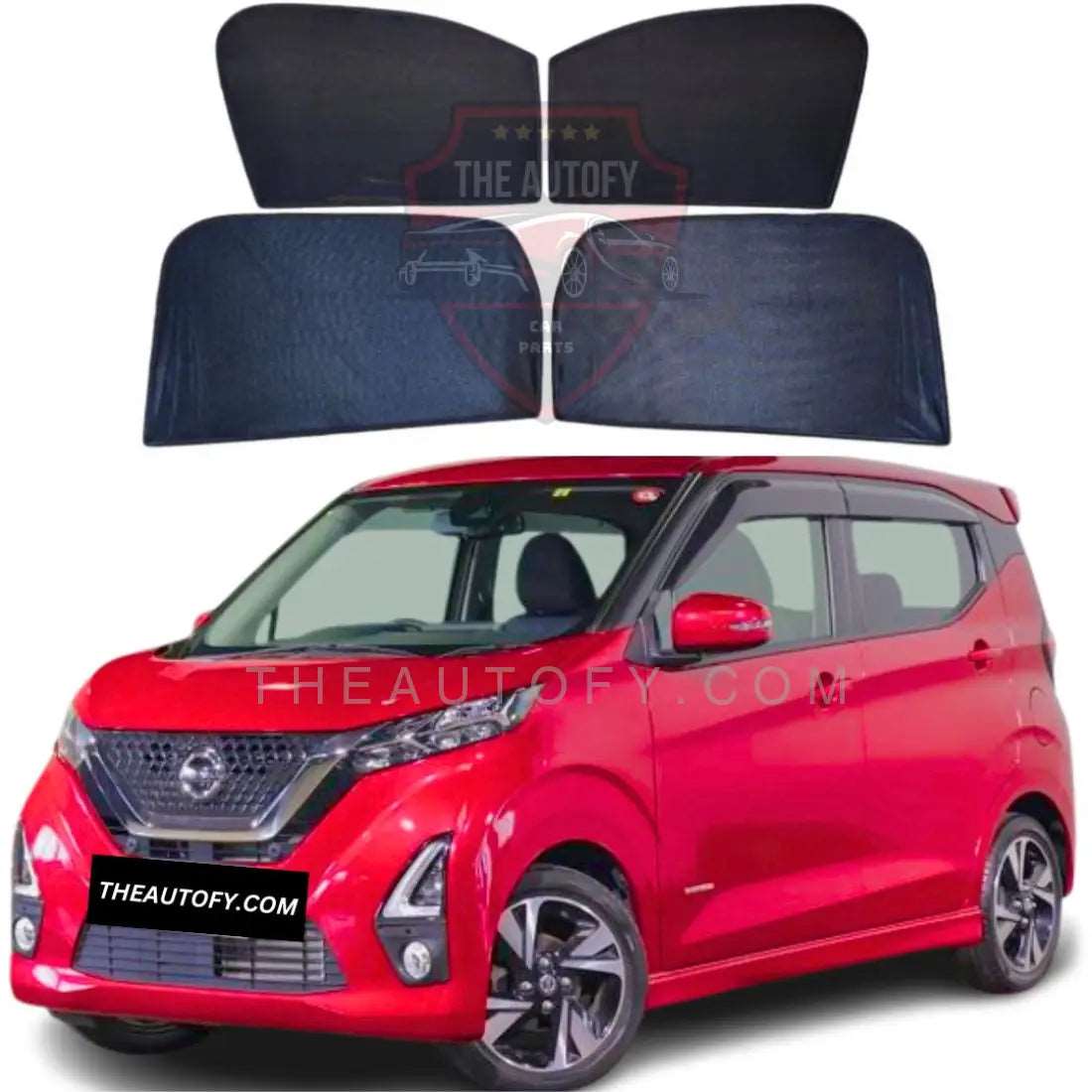 Nissan Dayz Side Sun Shades 4Pcs – Model 2019-2024