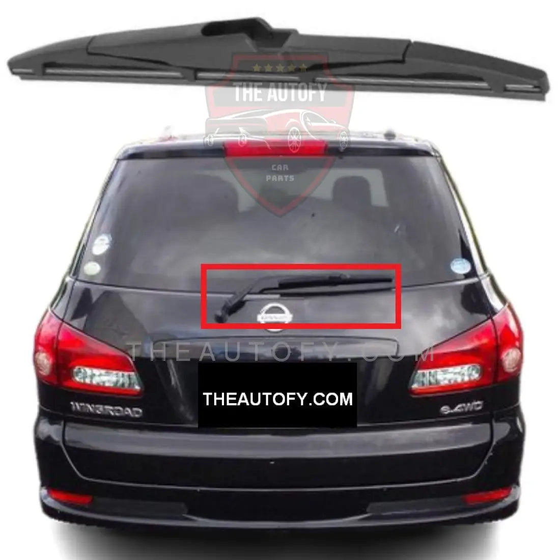 Nissan Wingroad Rear Wiper Blade Model 2006-2018 - THEAUTOFY.COM